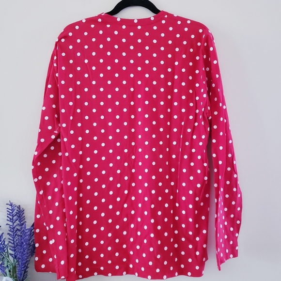 Comme Des Garçons NWOT  Play Polka Dot Sweatshirt - XL - Picture 12 of 12